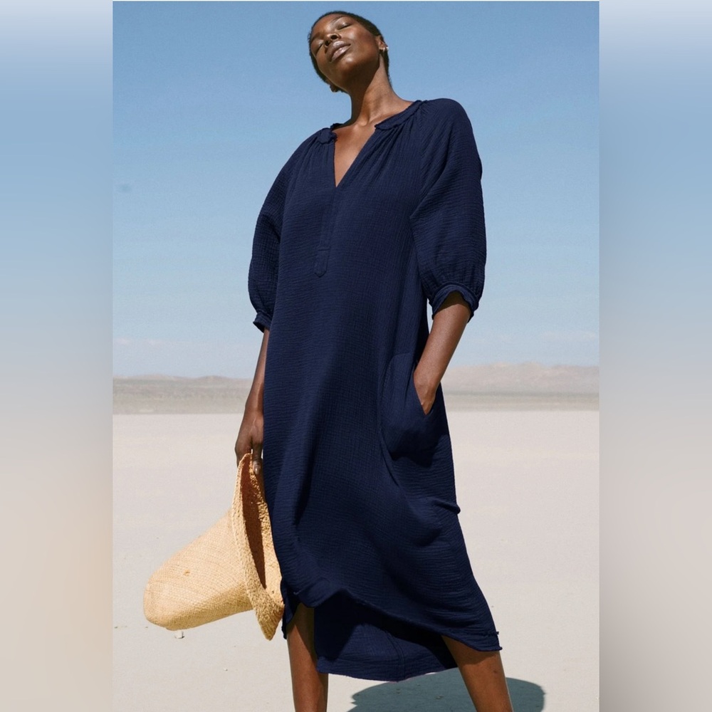 Ocean + Main Gauze Dress